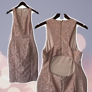 Adorable pink lace Calvin Klein dress